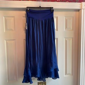Navy Skirt Dillards NWT